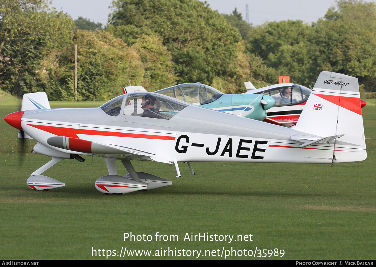 Aircraft Photo of G-JAEE | Van's RV-6A | AirHistory.net #35989