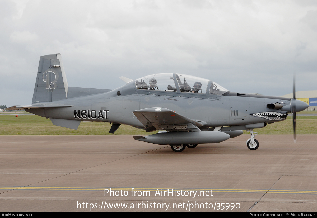 Aircraft Photo of N610AT | Hawker Beechcraft 3000/AT-6B Wolverine | AirHistory.net #35990