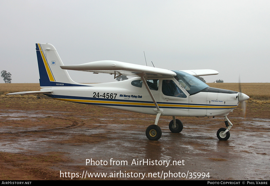 Aircraft Photo of 24-4567 | Tecnam P-92-2000S Echo Super | Mid Murray Flying Club | AirHistory.net #35994