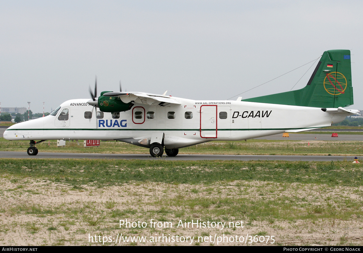 Aircraft Photo of D-CAAW | Dornier 228-202 | RUAG | AirHistory.net #36075