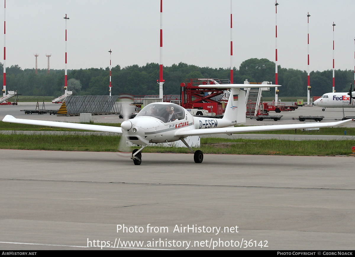 Aircraft Photo of D-ESFW | HOAC DV-20 Katana | AirHistory.net #36142