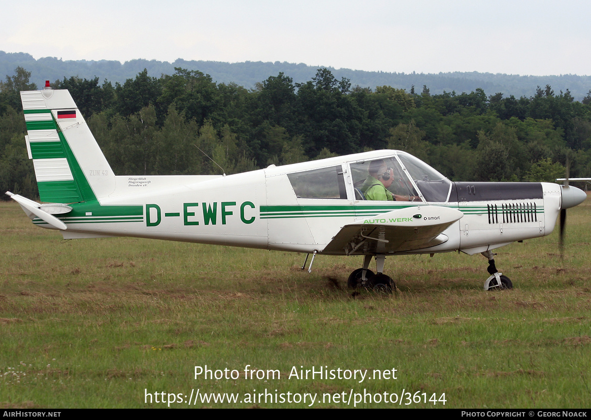 Aircraft Photo of D-EWFC | Zlin Z-43 | AirHistory.net #36144