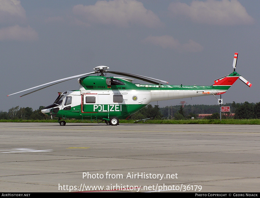 Aircraft Photo of D-HSNA | PZL-Swidnik W-3A Sokol | Polizei Sachsen | AirHistory.net #36179