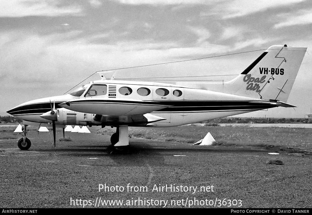 Aircraft Photo of VH-BUS | Cessna 402 | Opal Air | AirHistory.net #36303