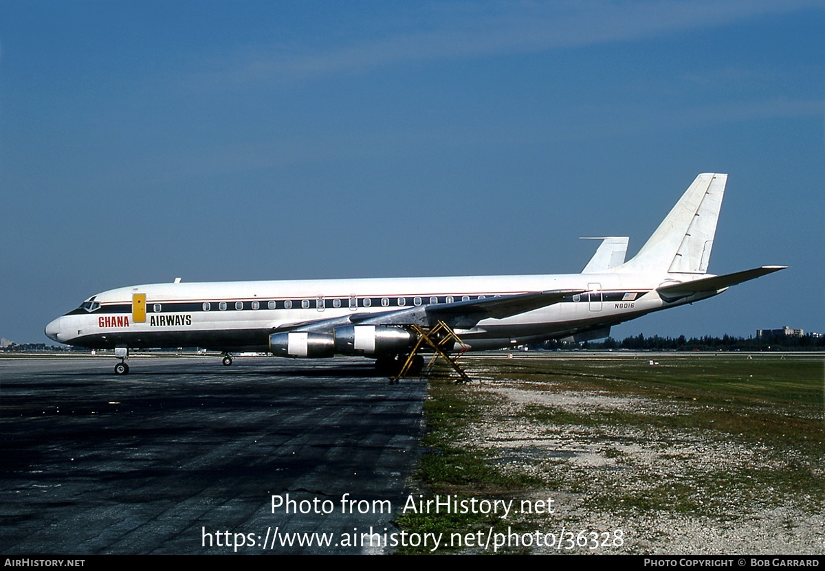 Aircraft Photo of N8016 | Douglas DC-8-33 | Ghana Airways | AirHistory.net #36328