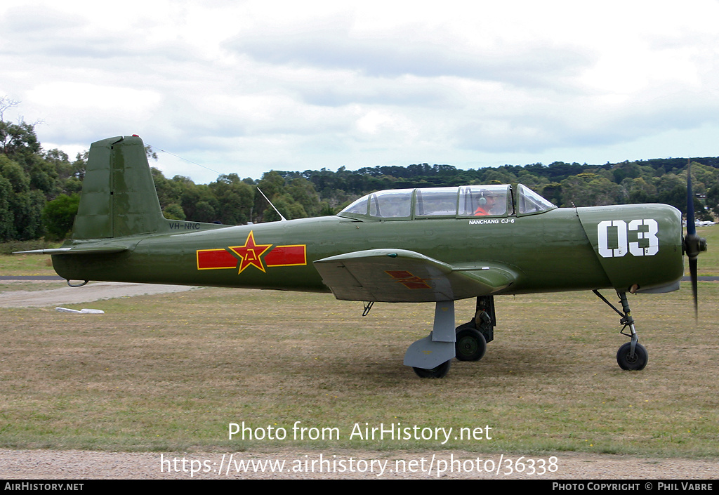 Aircraft Photo of VH-NNC | Nanchang CJ-6 | China - Air Force | AirHistory.net #36338