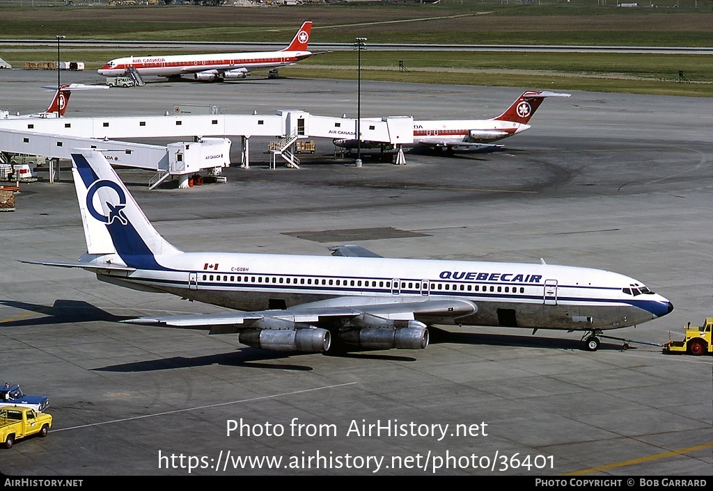 Aircraft Photo of C-GQBH | Boeing 707-123B | Quebecair | AirHistory.net #36401