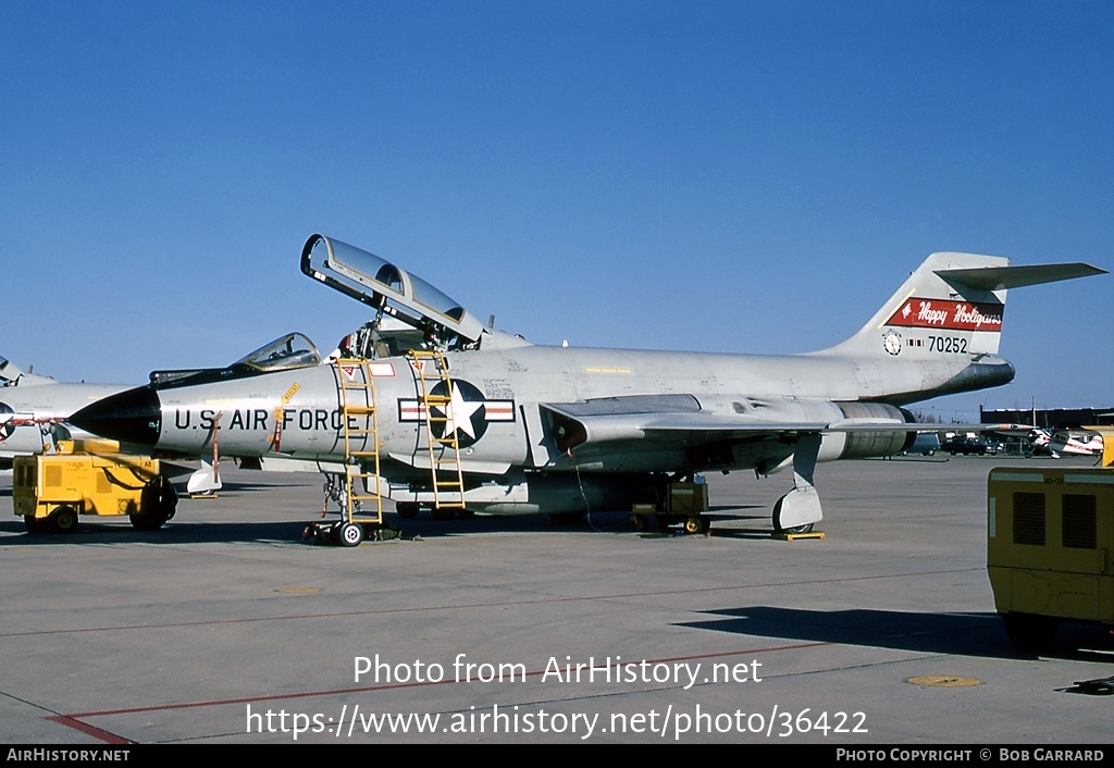 Aircraft Photo of 57-252 / 70252 | McDonnell F-101B Voodoo | USA - Air Force | AirHistory.net #36422