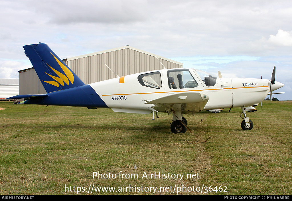 Aircraft Photo of VH-XYJ | Socata TB-10 Tobago | Air Training Centre | AirHistory.net #36462