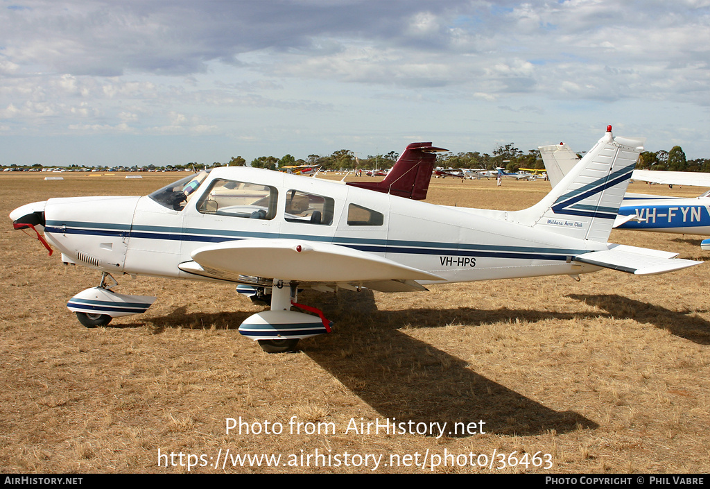 Aircraft Photo of VH-HPS | Piper PA-28-180 Cherokee Archer | Mildura Aero Club | AirHistory.net #36463