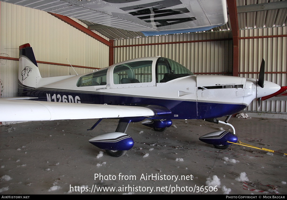 Aircraft Photo of N126DG | Grumman American AA-5 Traveler | AirHistory.net #36506