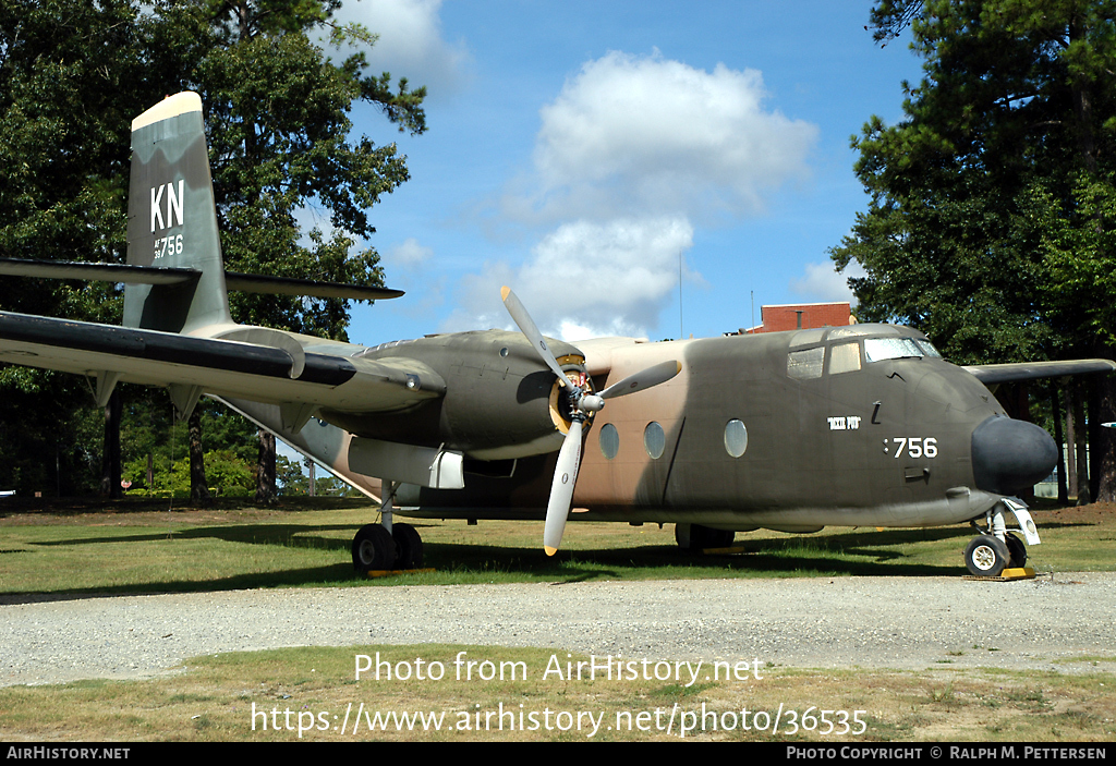 Aircraft Photo of 63-9756 / AF39-756 | De Havilland Canada C-7B Caribou | USA - Air Force | AirHistory.net #36535