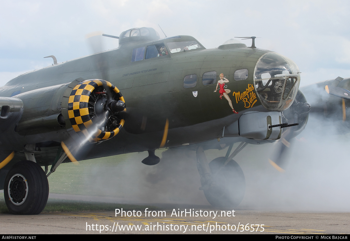 Aircraft Photo of G-BEDF / 124485 | Boeing B-17G Flying Fortress | USA - Air Force | AirHistory.net #36575