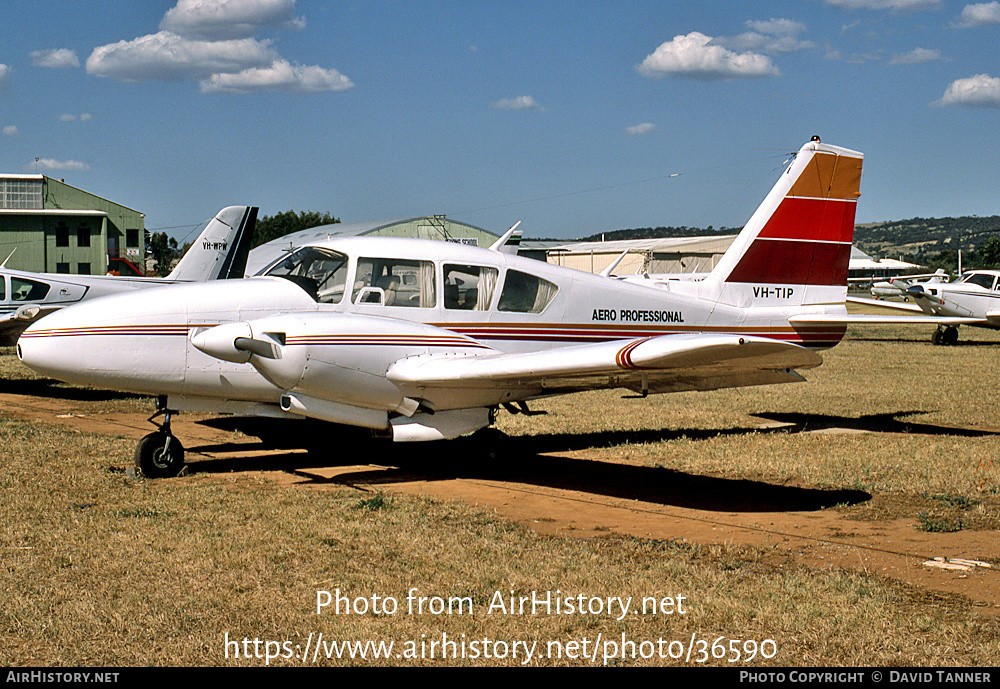 Aircraft Photo of VH-TIP | Piper PA-23-250 Aztec D | Aero Professional | AirHistory.net #36590