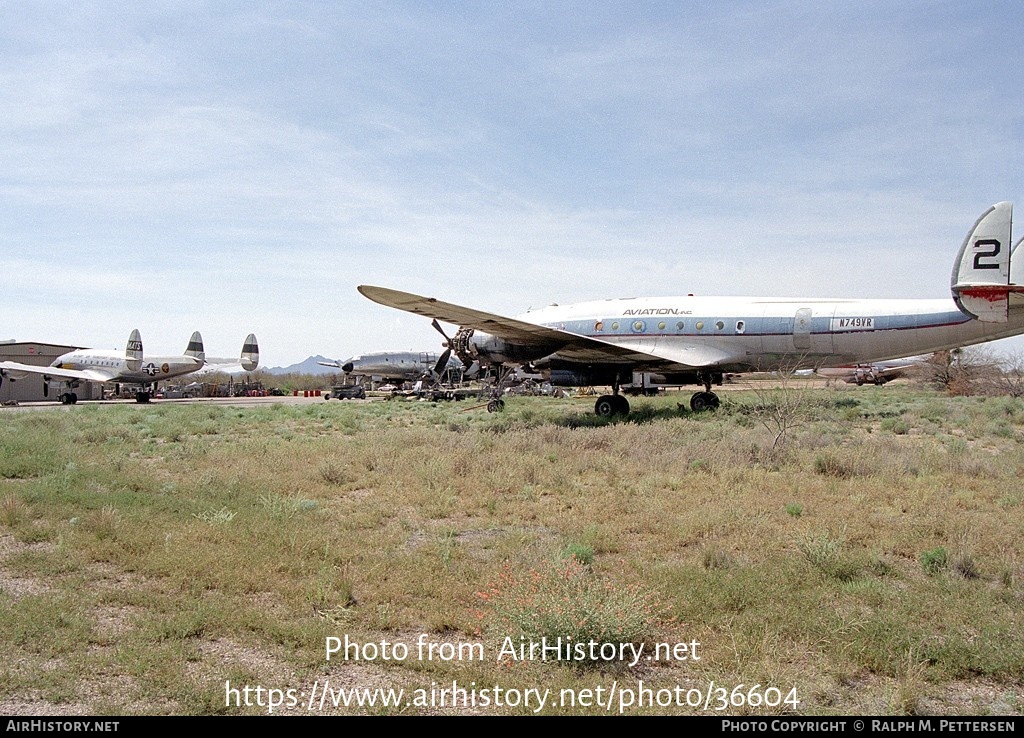 Aircraft Photo of N749VR | Lockheed C-121A Constellation | AirHistory.net #36604