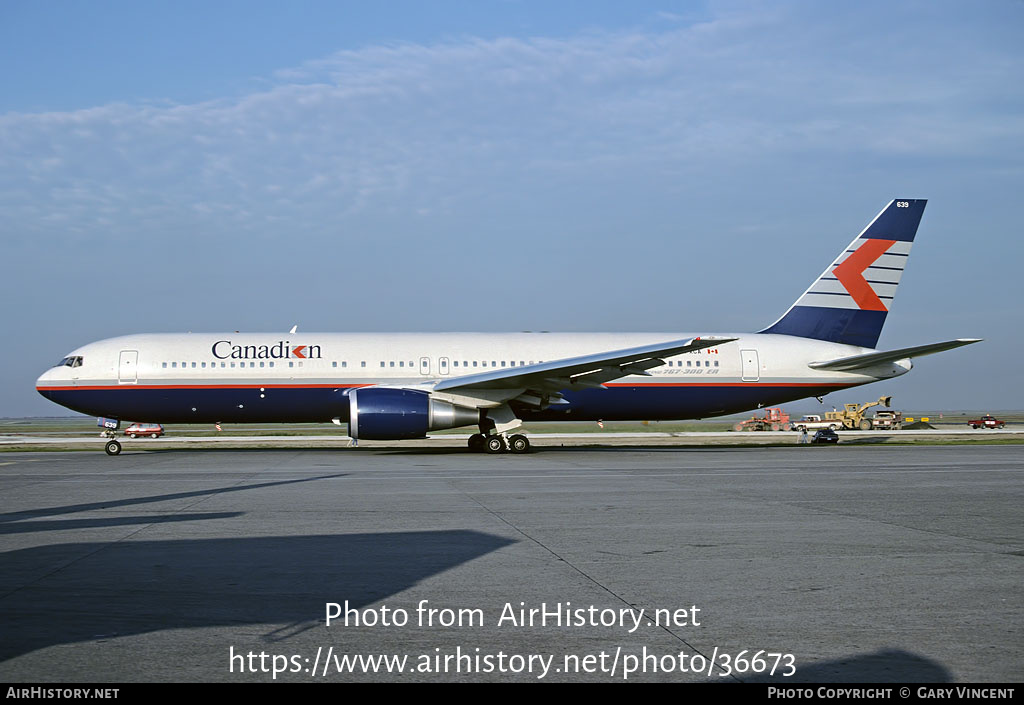 Aircraft Photo of C-FXCA | Boeing 767-375/ER | Canadian Airlines | AirHistory.net #36673