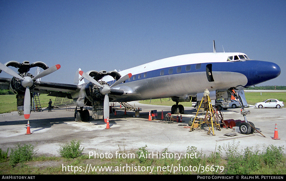 Aircraft Photo of N974R | Lockheed L-1649A(F) Starliner | AirHistory.net #36679