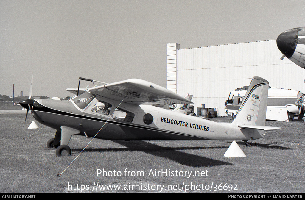 Aircraft Photo of VH-UNF | Helio H-295-1200 Super Courier | Helicopter Utilities | AirHistory.net #36692