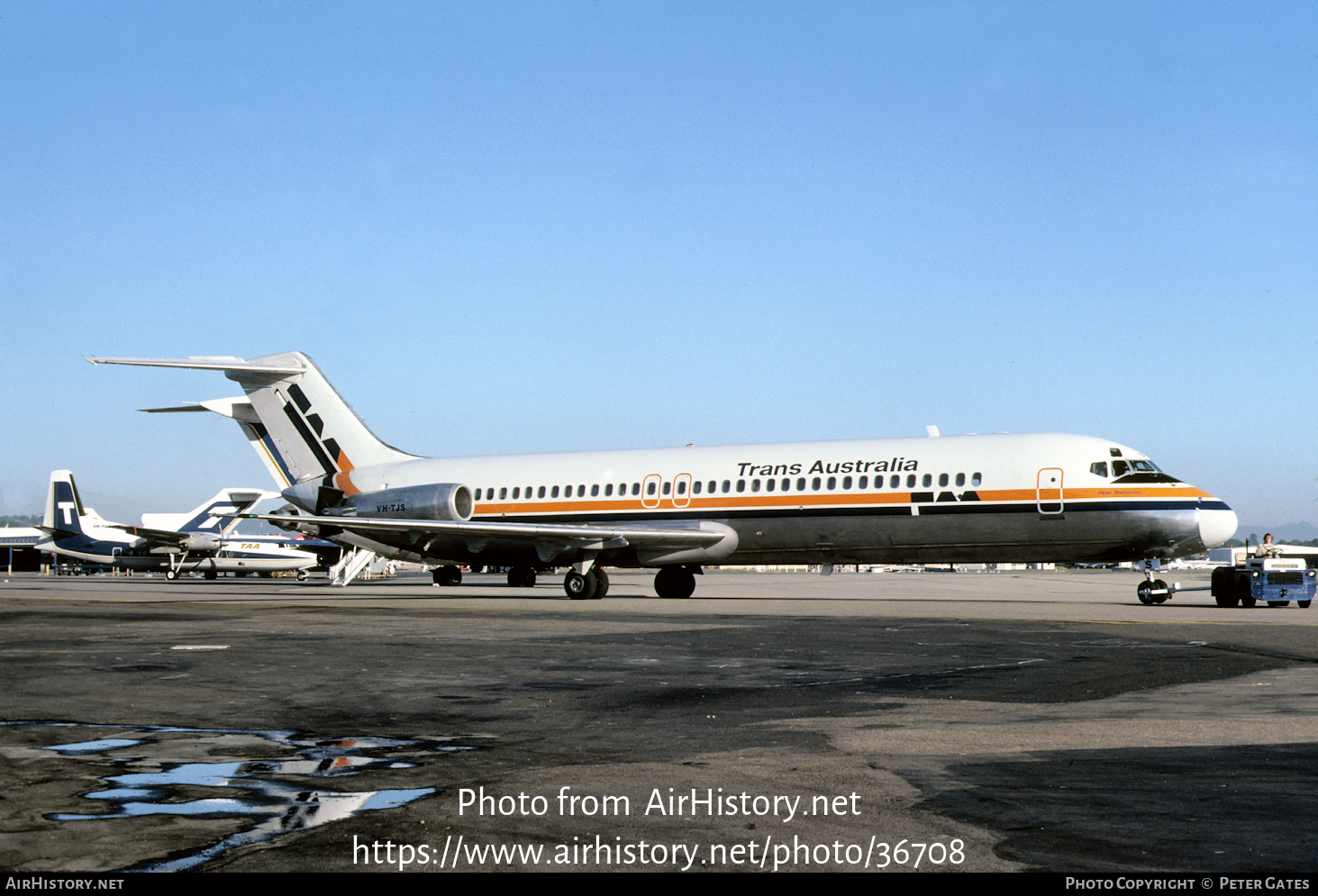 Aircraft Photo of VH-TJS | McDonnell Douglas DC-9-31 | Trans-Australia Airlines - TAA | AirHistory.net #36708