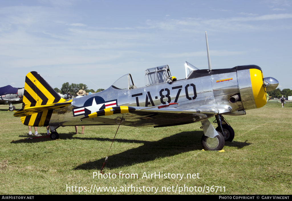 Aircraft Photo of N4708C | North American AT-6F Texan | USA - Air Force | AirHistory.net #36711