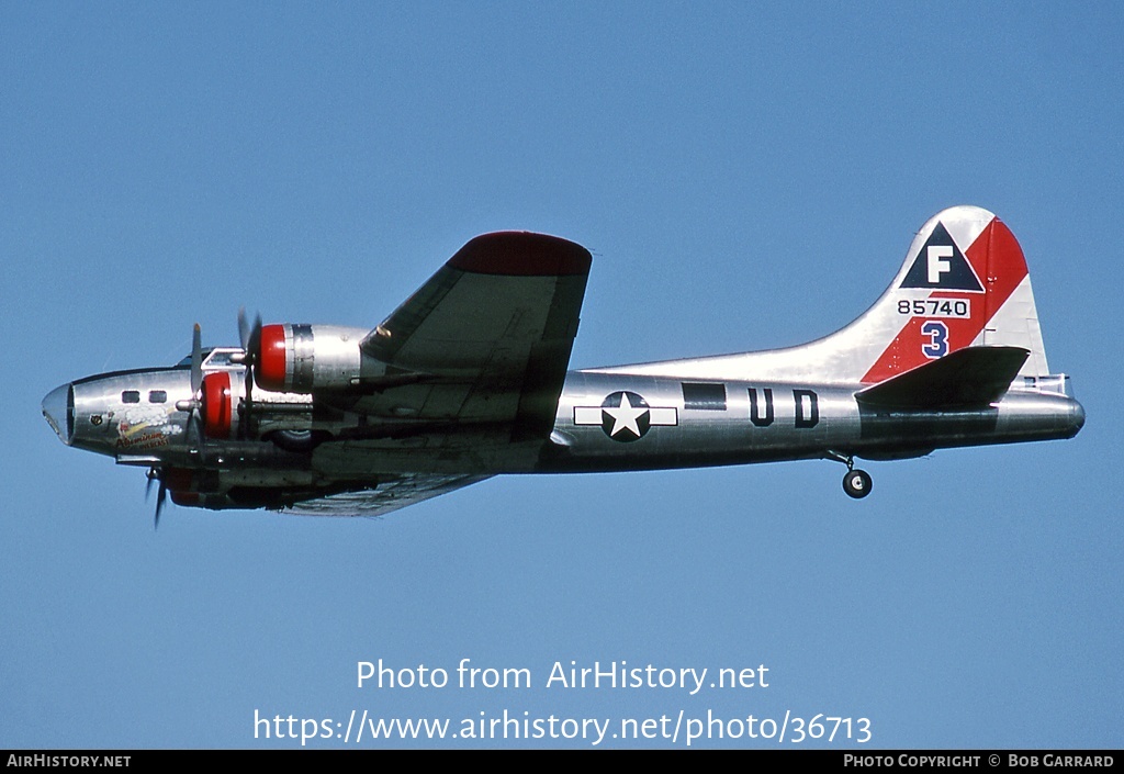 Aircraft Photo of N5017N / 485740 | Boeing B-17G Flying Fortress | USA - Air Force | AirHistory.net #36713