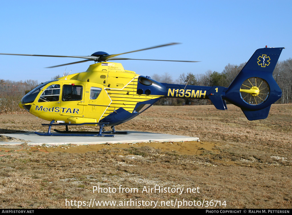 Aircraft Photo of N135MH | Eurocopter EC-135T-1 | MedSTAR | AirHistory.net #36714