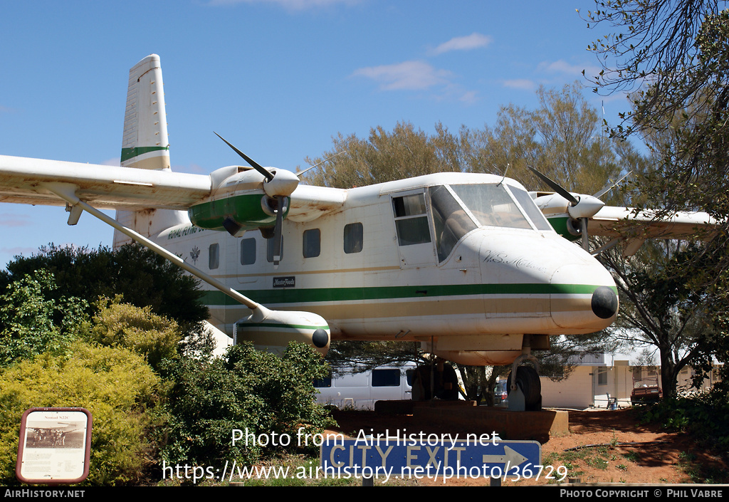 Aircraft Photo of VH-MSF | GAF N-22B Nomad | Royal Flying Doctor Service - RFDS | AirHistory.net #36729