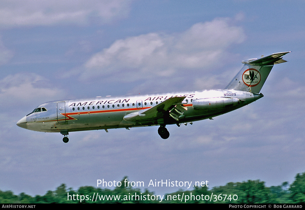 Aircraft Photo of N5029 | BAC 111-401AK One-Eleven | American Airlines | AirHistory.net #36740