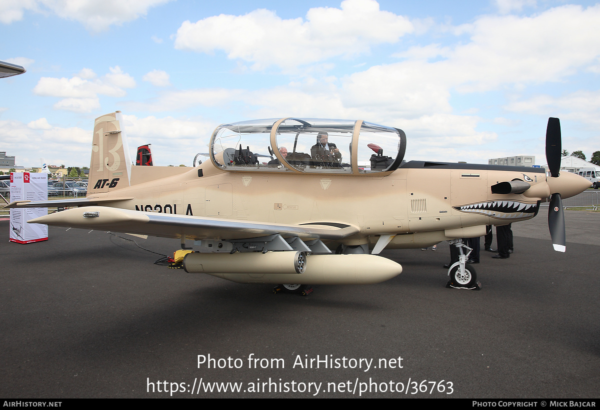 Aircraft Photo of N630LA | Hawker Beechcraft 3000/AT-6C Wolverine | AirHistory.net #36763