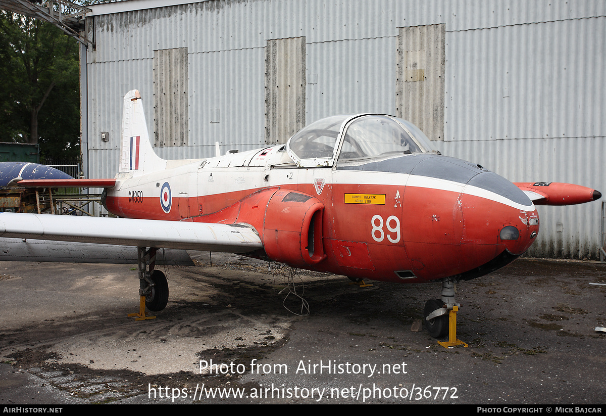 Aircraft Photo of XM350 | Hunting P.84 Jet Provost T3A | UK - Air Force | AirHistory.net #36772