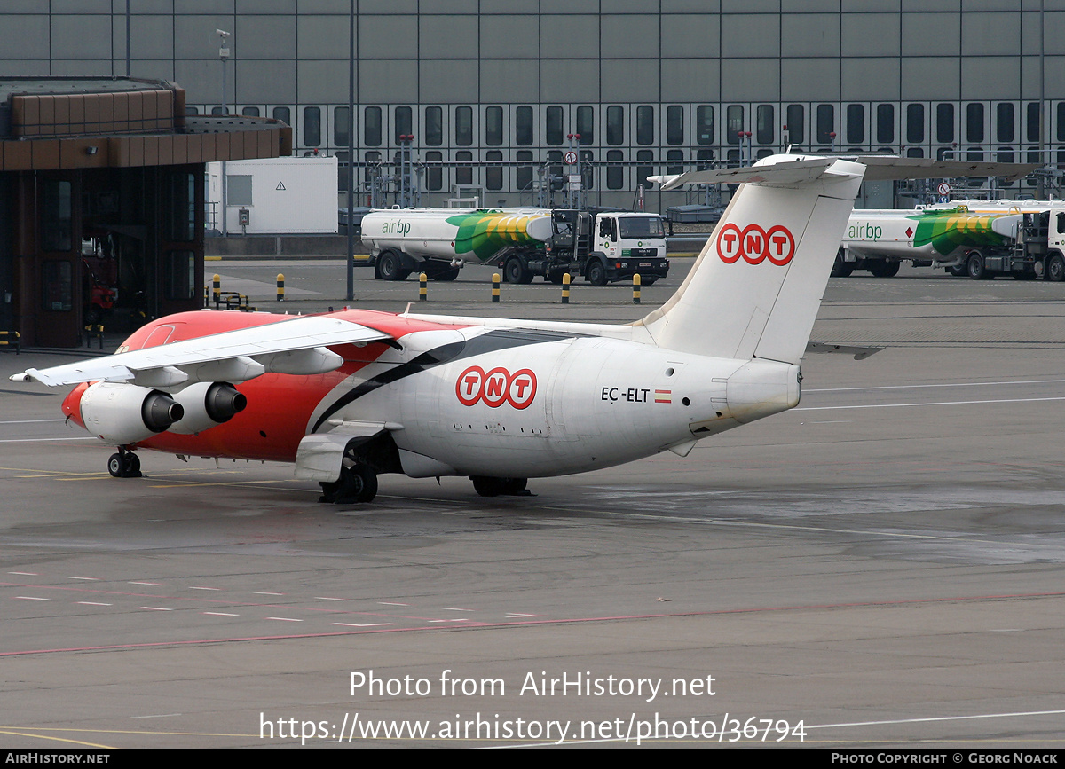 Aircraft Photo of EC-ELT | British Aerospace BAe-146-200QT Quiet Trader | TNT Airways | AirHistory.net #36794