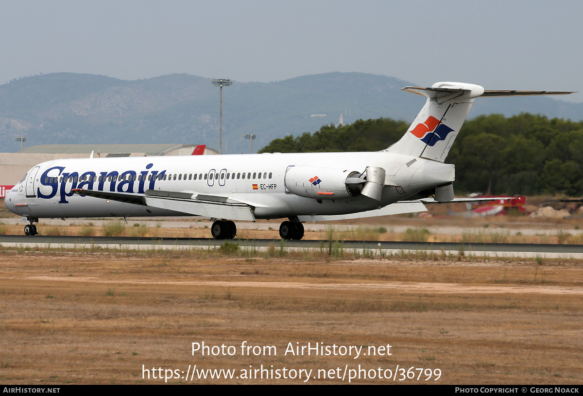 Aircraft Photo of EC-HFP | McDonnell Douglas MD-82 (DC-9-82) | Spanair | AirHistory.net #36799