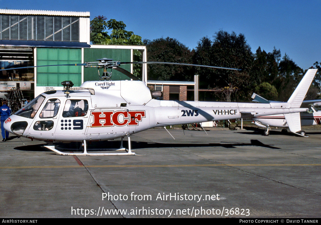 Aircraft Photo of VH-HCF | Aerospatiale AS-350B Ecureuil | CareFlight | AirHistory.net #36823