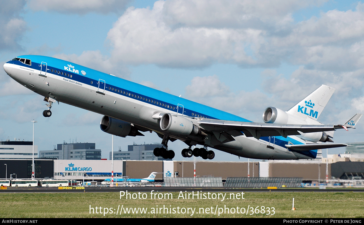 Aircraft Photo of PH-KCD | McDonnell Douglas MD-11 | KLM - Royal Dutch Airlines | AirHistory.net #36833