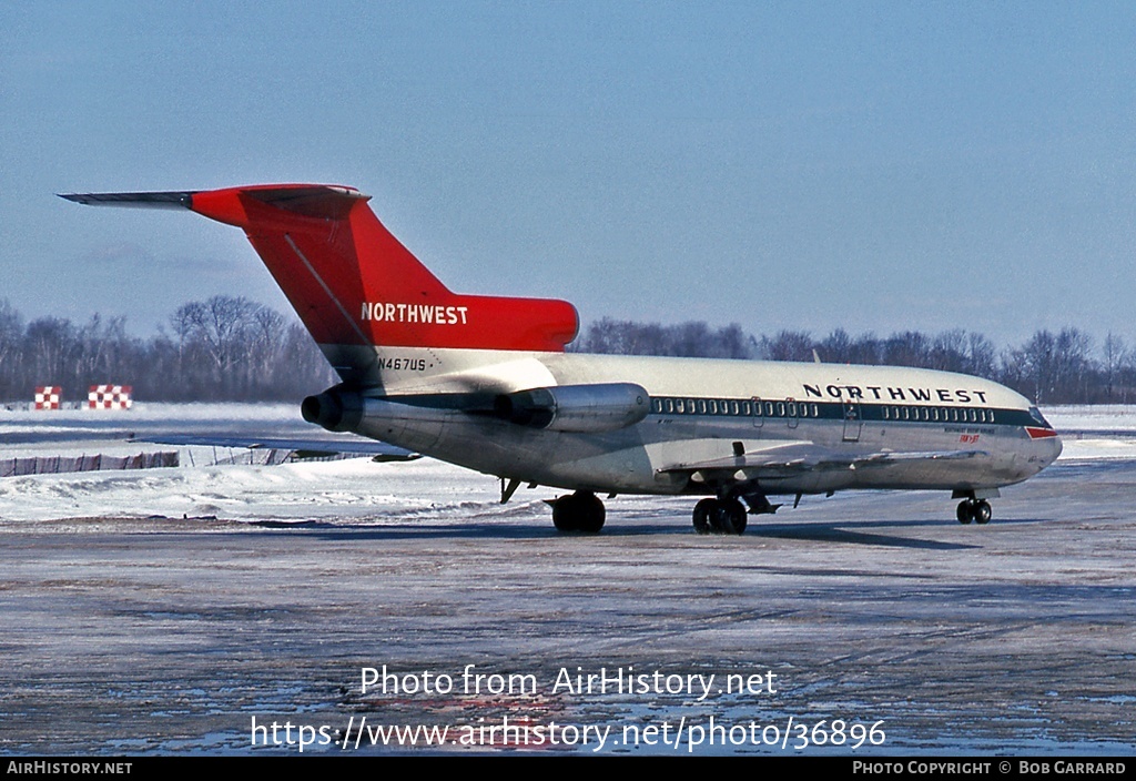 Northwest Airlines 727 Interior