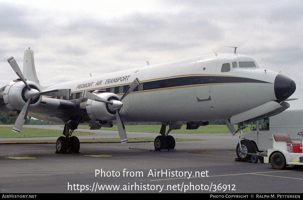 Aircraft Photo of N400UA | Douglas DC-6A | Piedmont Air Transport | AirHistory.net #36912