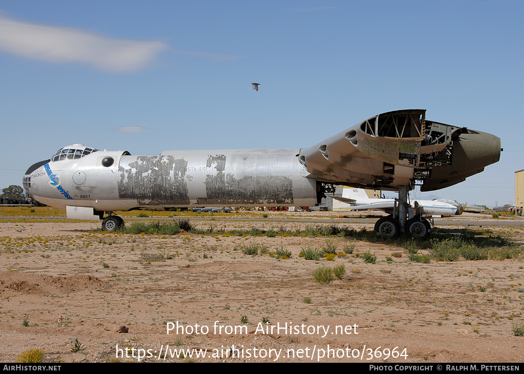 Aircraft Photo of 52-2827 | Convair B-36J Peacemaker | USA - Air Force | AirHistory.net #36964