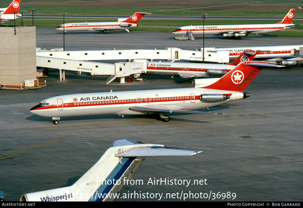 Aircraft Photo of C-GAAD | Boeing 727-233/Adv | Air Canada | AirHistory.net #36989