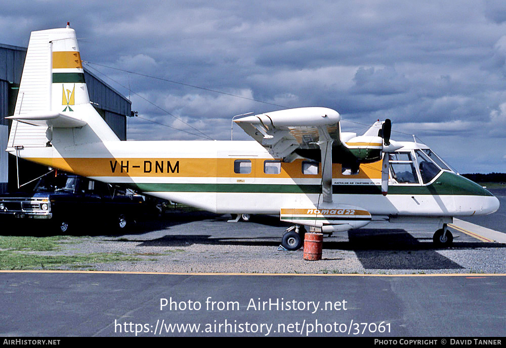 Aircraft Photo of VH-DNM | GAF N-22B Nomad | Australian Air Enterprises | AirHistory.net #37061