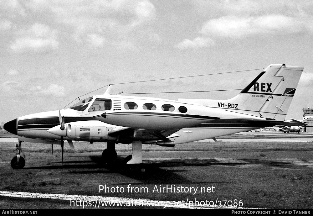 Aircraft Photo of VH-RDZ | Cessna 402 | Rex Air Charter | AirHistory.net #37086