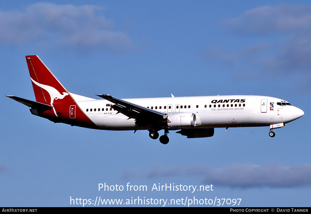 Aircraft Photo of VH-TJU | Boeing 737-476 | Qantas | AirHistory.net #37097