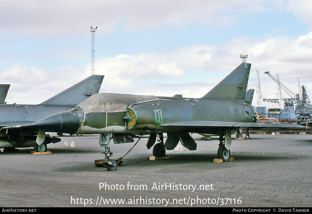 Aircraft Photo of A3-35 | Dassault Mirage IIIO(F/A) | Australia - Air Force | AirHistory.net #37116