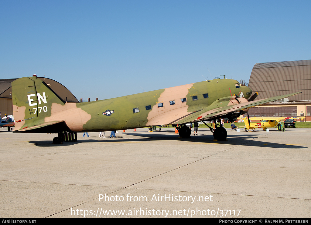 Aircraft Photo of N2805J / 43-770 | Douglas C-47D Skytrain | AirHistory.net #37117