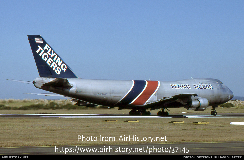 Aircraft Photo of N815FT | Boeing 747-245F/SCD | Flying Tigers | AirHistory.net #37145