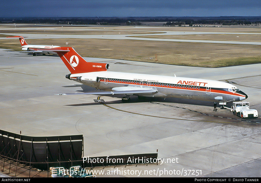 Aircraft Photo of VH-RMM | Boeing 727-277/Adv | Ansett Airlines of Australia | AirHistory.net #37251