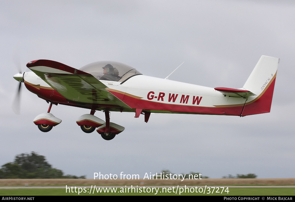 Aircraft Photo of G-RWMW | Zenair CH-601 XL Zodiac | AirHistory.net #37274