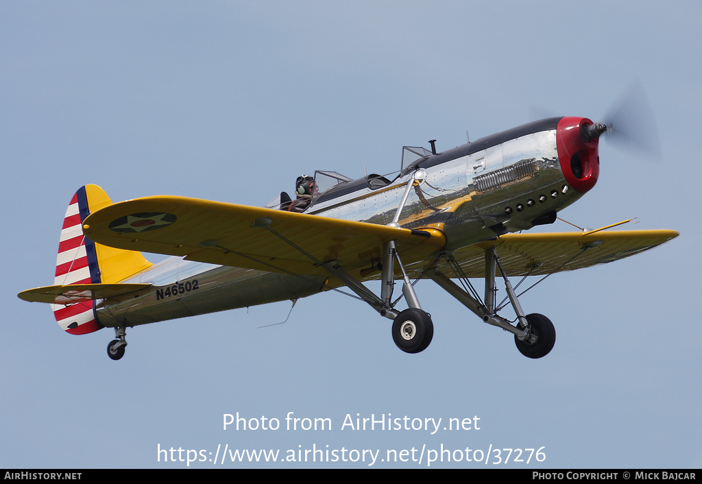 Aircraft Photo of N46502 | Ryan PT-22 Recruit (ST3KR) | USA - Air Force | AirHistory.net #37276