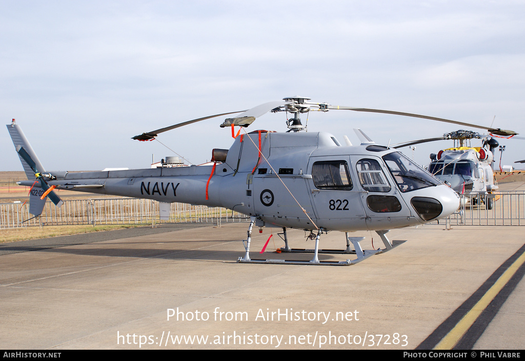 Aircraft Photo of N22-022 | Aerospatiale AS-350B Squirrel | Australia - Navy | AirHistory.net #37283