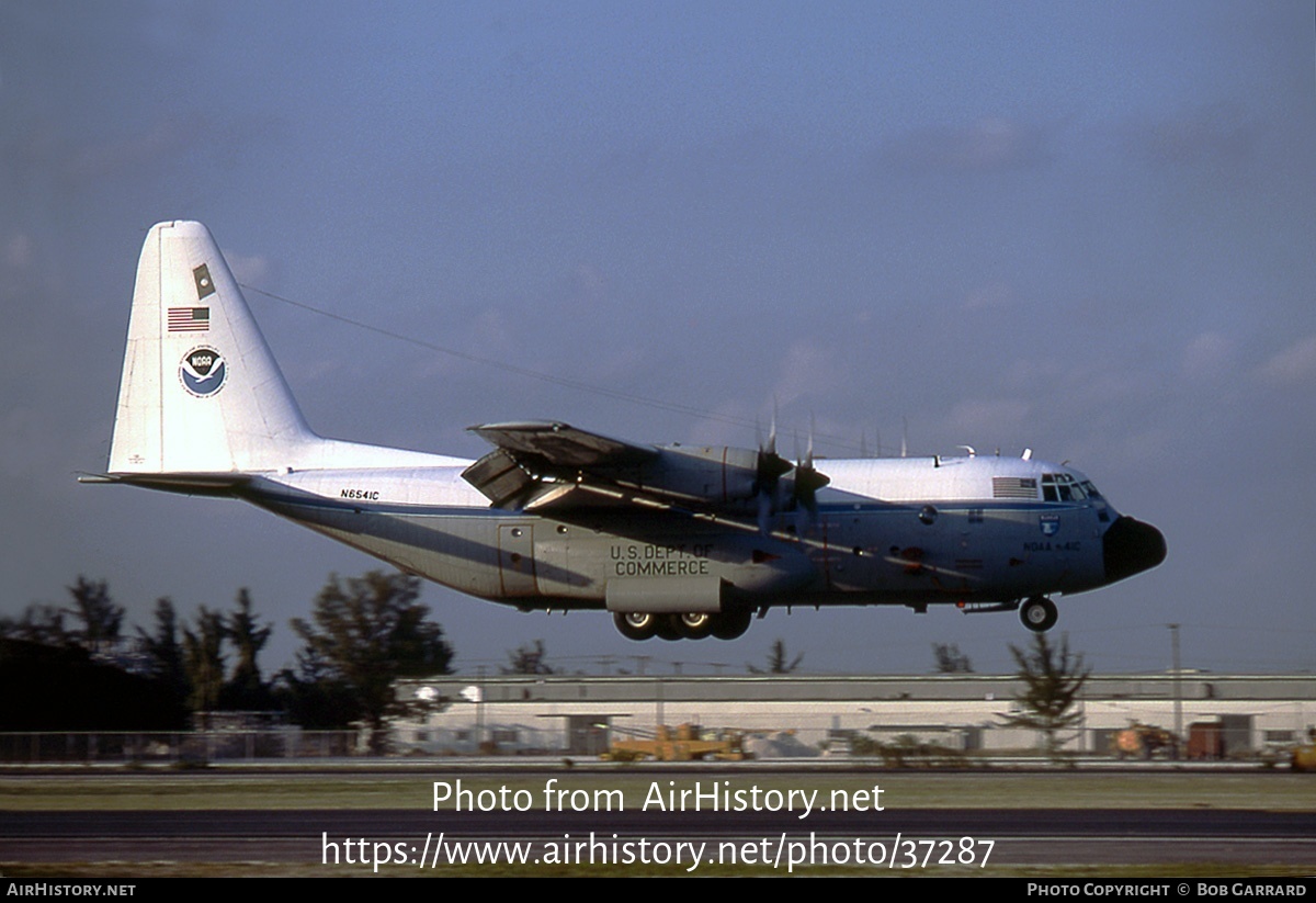 Aircraft Photo of N6541C | Lockheed C-130B Hercules (L-282) | United States Department of Commerce | AirHistory.net #37287