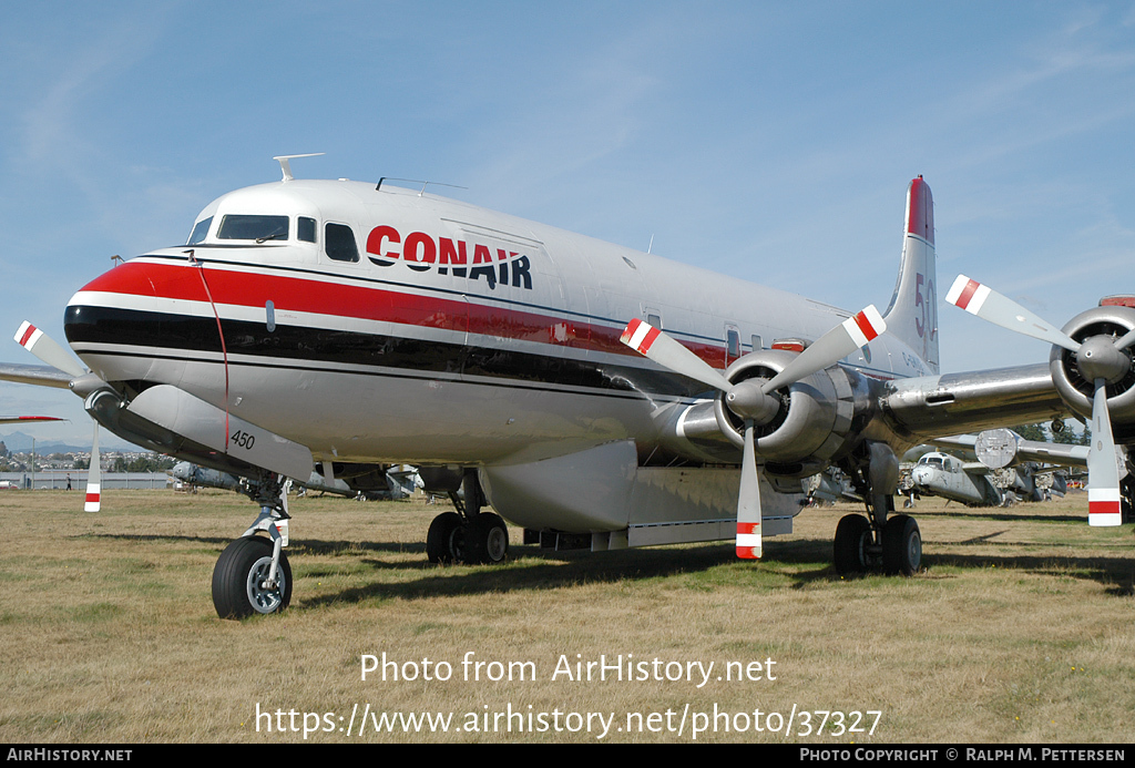 Aircraft Photo of C-GKUG | Douglas DC-6A | Conair Aviation | AirHistory.net #37327